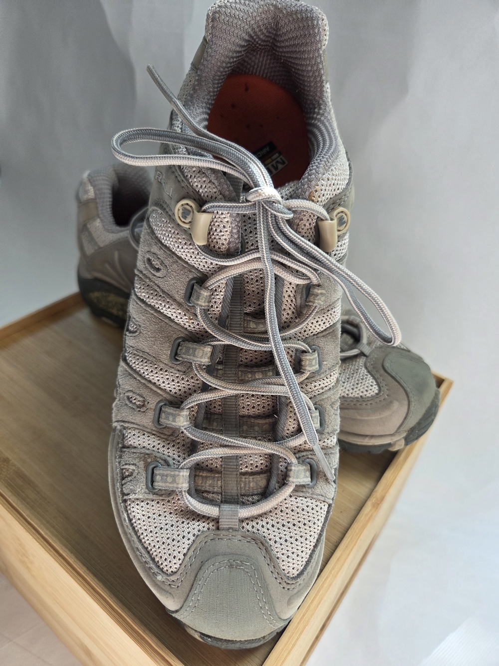 Merrell Women's Gray Hiking Shoes Size 8.5